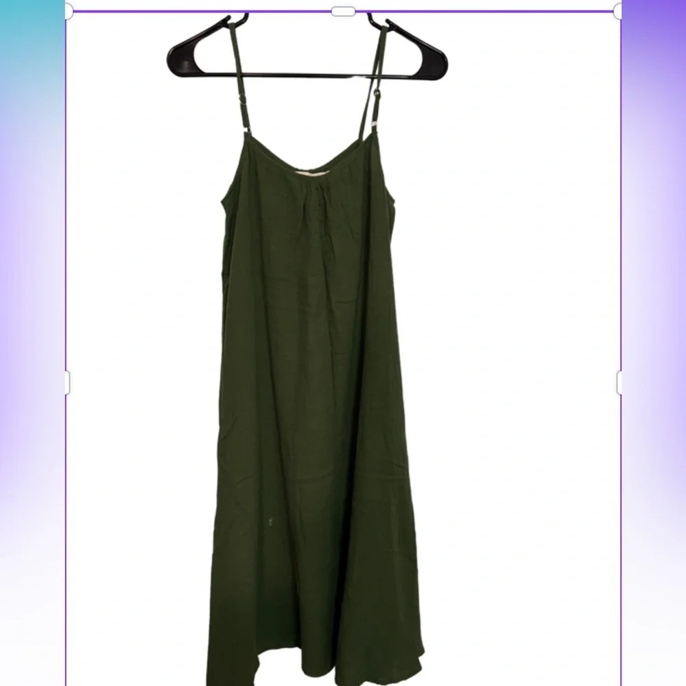 NWT Citrine Swim‎ Forest Green Della Dress Size Small Adjustable Straps